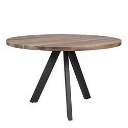 Foto van Ronde eettafel daya hout ø120