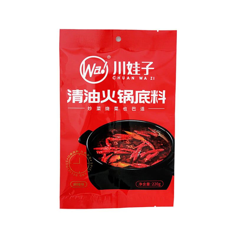 Foto van Hotpot soep base spicy - 220 gram