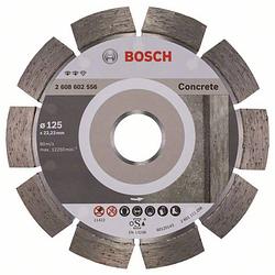 Foto van Bosch accessories 2608602556 bosch diamanten doorslijpschijf diameter 125 mm binnendiameter 22.23 mm 1 stuk(s)