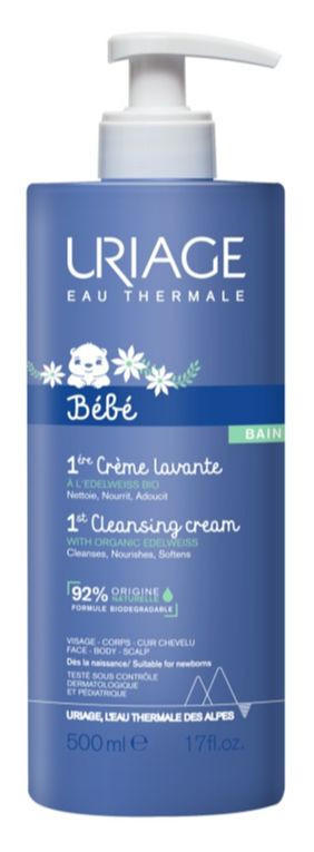 Foto van Uriage baby 1st cleansing cream