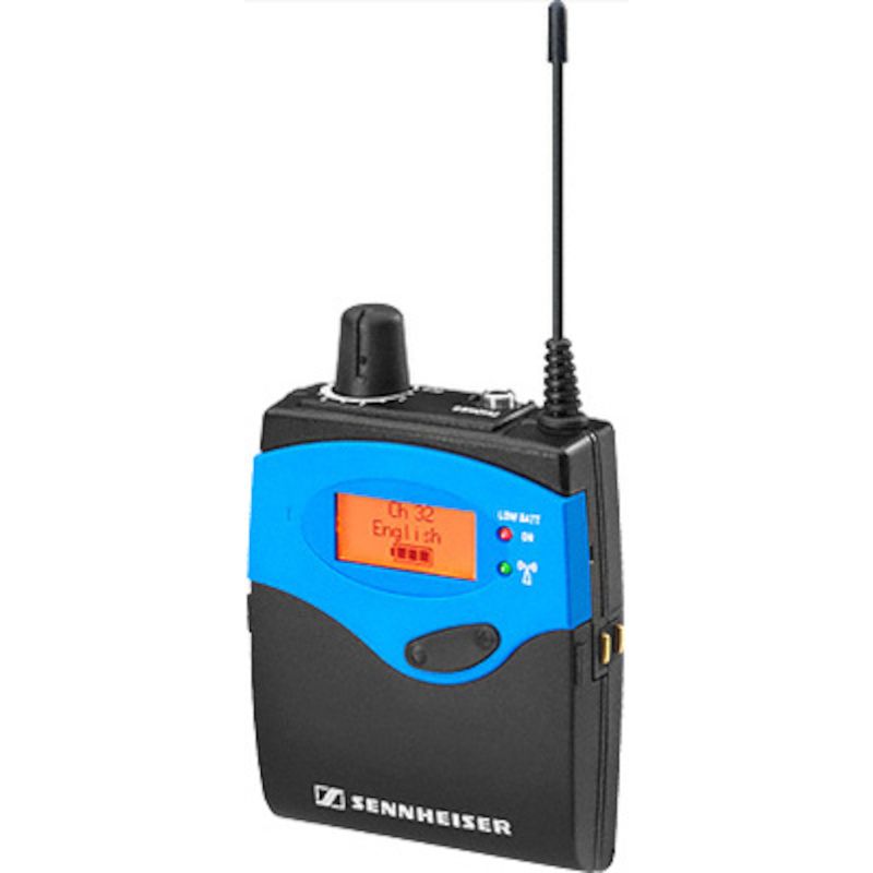 Foto van Sennheiser ek 1039-cw tourguide bodypack ontvanger 718-790 mhz