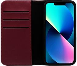 Foto van Bluebuilt apple iphone 13 mini book case leer rood