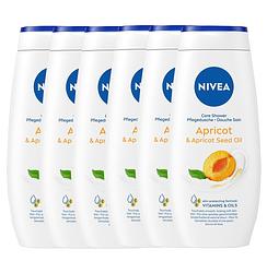 Foto van Nivea apricot & apricot seed oil care shower multiverpakking