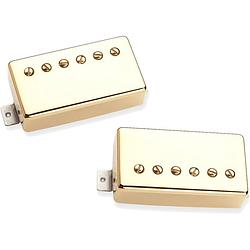 Foto van Seymour duncan saturday night special humbucker set gold cover gitaarelementen (set van 2)