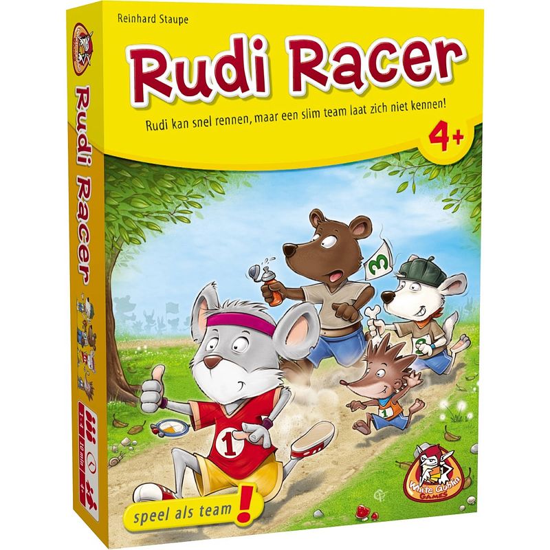 Foto van White goblin games kaartspel rudi racer (nl)