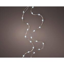 Foto van Lumineo - microled string bo l95 cm zilver/wt kerst