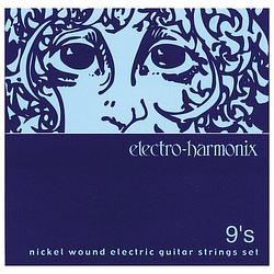 Foto van Electro harmonix nickel 9 snaren set voor elektrische gitaar