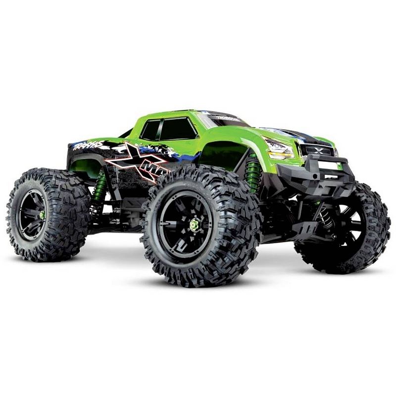 Foto van Traxxas x-maxx 4x4 vxl groen brushless rc auto elektro monstertruck 4wd rtr 2,4 ghz