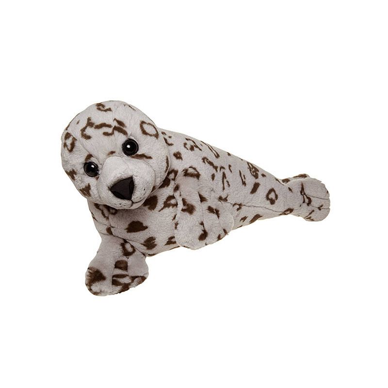 Foto van Pluche grijze zeehond knuffel van 40 cm - knuffel zeedieren