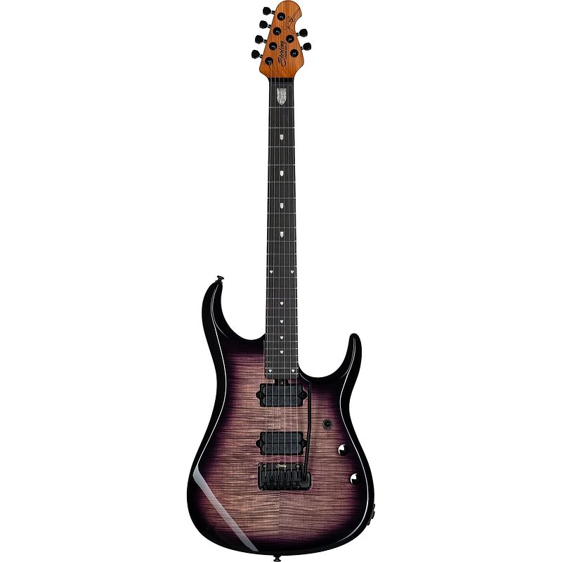 Foto van Sterling by music man jp150d john petrucci signature eminence purple met deluxe gigbag