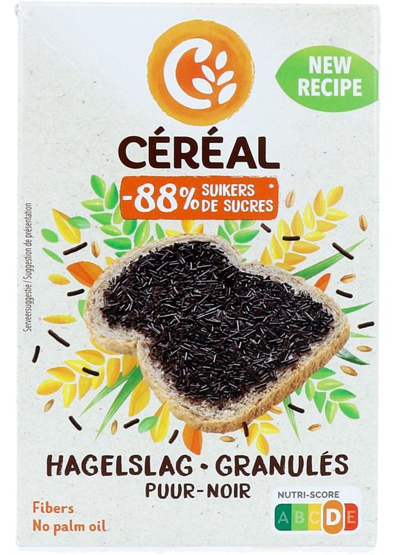 Foto van Cereal minder suikers hagelslag puur 200g bij jumbo