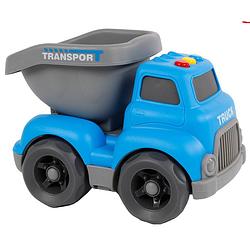 Foto van Mini club road truck jongens 16 cm blauw