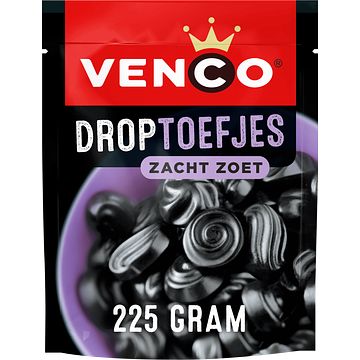 Foto van Venco droptoefjes 225g bij jumbo