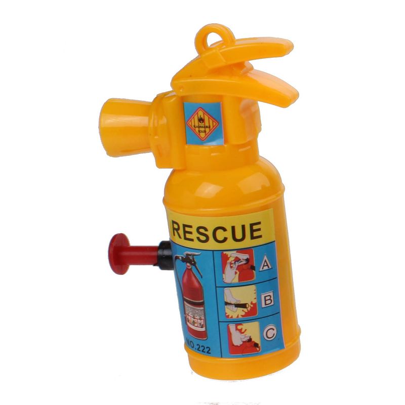 Foto van Lg-imports waterpistool brandblusser geel 9 cm