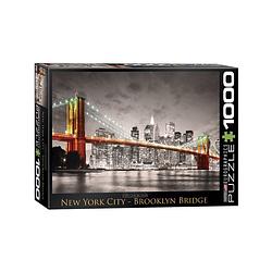 Foto van Eurographics puzzel new york city brooklyn bridge - 1000 stukjes