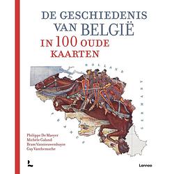 Foto van De geschiedenis van belgië in 100 oude kaarten