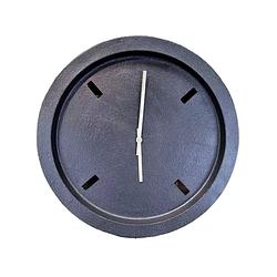 Foto van Benoa dawson large black antique wall clock 55 cm