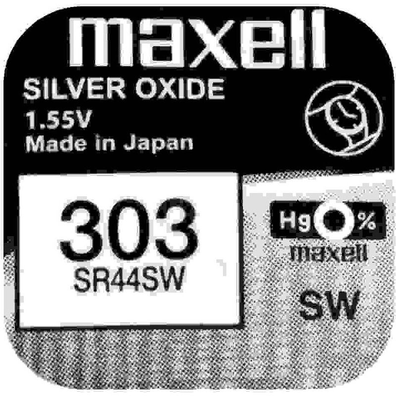 Foto van Maxell silver oxide 303 blister 1