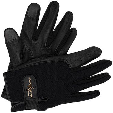 Foto van Zildjian touchscreen drummer'ss gloves size s set van 2 drumhandschoenen