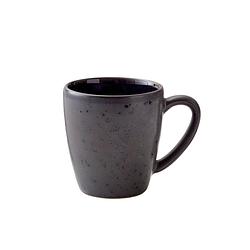 Foto van Bitz koffiekopje gastro zwart/donkerblauw 190 ml