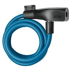 Foto van Axa kabelslot resolute 8-120 - ø8 / 1200 mm petrolblauw