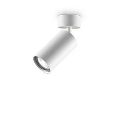 Foto van Ideal lux - dynamite - plafondlamp - metaal - gu10 - wit