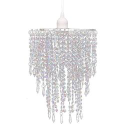 Foto van The living store kroonluchter - klassiek - elegante ontwerp - luxueuze uitstraling - helder kristallen - 220-240 v~ -