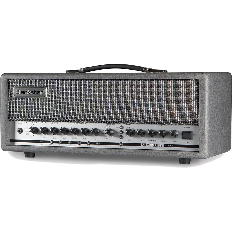 Foto van Blackstar silverline deluxe head 100w gitaarversterker top