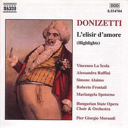 Foto van Donizetti: l'selisir d'samore (highlights) - cd (0636943470428)