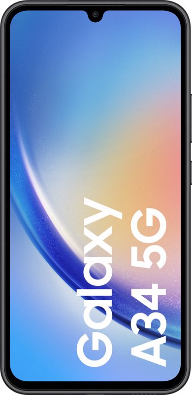 Foto van Samsung galaxy a34 128gb zwart 5g enterprise editie