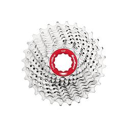 Foto van Sunrace cassette 10v 11-28 csrx0 metallic silver