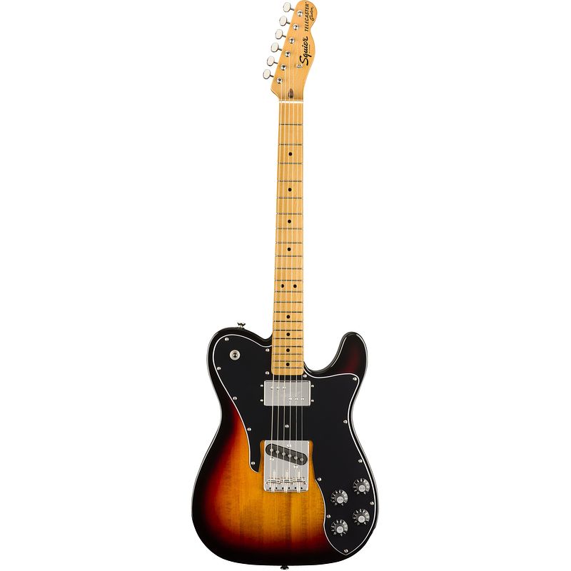 Foto van Squier classic vibe 70s telecaster custom 3-tone sunburst mn