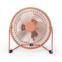 Foto van Nedis tafelventilator - oud roze - 1.00 m