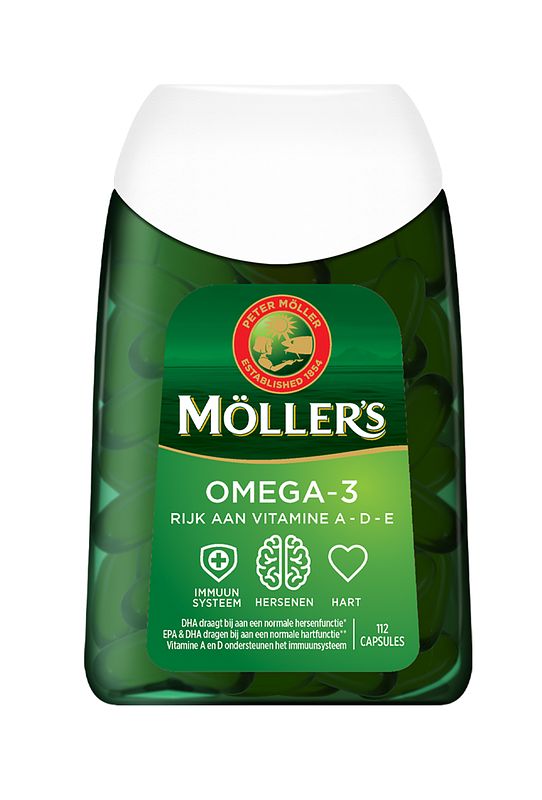 Foto van Mollers de originele omega-3 vitamine d capsules