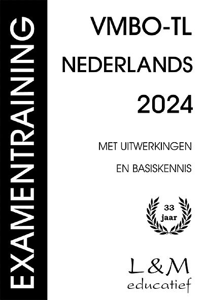 Foto van Examentraining vmbo-tl nederlands 2024 - gert p. broekema - paperback (9789054894513)
