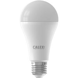 Foto van Calex - led lamp - smart a60 - e27 fitting - dimbaar - 14w - aanpasbare kleur cct - mat wit