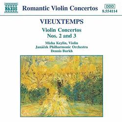 Foto van Vieuxtemps: violin concertos nos. 2 & 3 - cd (0636943411421)