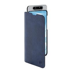 Foto van Hama booklet guard pro galaxy a80 telefoonhoesje blauw