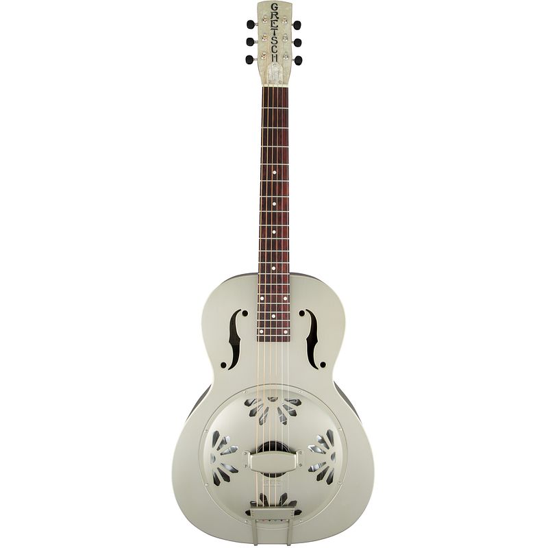 Foto van Gretsch g9201 honey dipper round-neck brass body