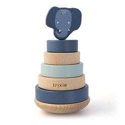 Foto van Trixie houten stapeltoren - mrs. elephant