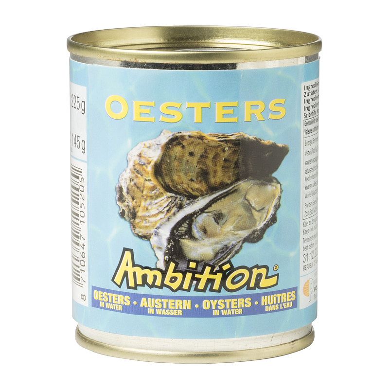 Foto van Oesters in blik - 225 g