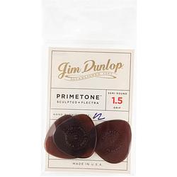 Foto van Dunlop primetone semi-round grip pick 1.50mm plectrumset (3 stuks)