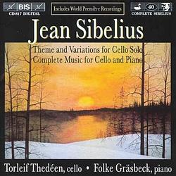 Foto van Sibelius: complete music for cello and piano - cd (7318590008171)