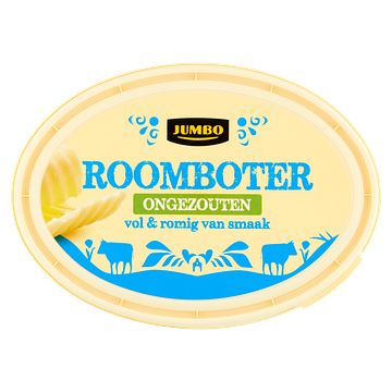 Foto van Jumbo roomboter ongezouten 225g