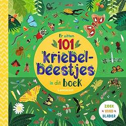 Foto van Er zitten 101 kriebelbeestjes in dit boek - rebecca jones - kartonboekje;kartonboekje (9789047715825)