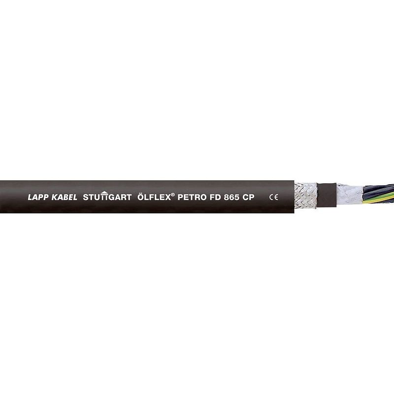 Foto van Lapp 23315-500 geleiderkettingkabel ölflex® petro fd 865 cp 7 g 0.75 mm² zwart 500 m