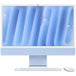 Foto van Apple imac 24 (2024) m4 (8 core cpu/8 core gpu) 16gb/256gb all-in-one pc blauw