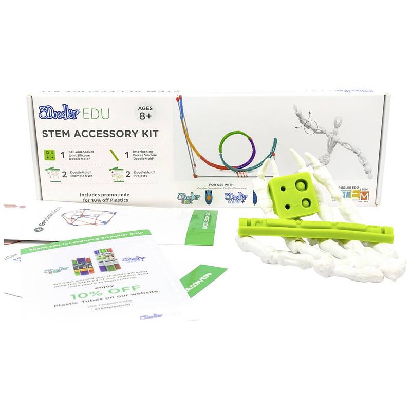 Foto van 3doodler mint uitbreiding stem accessory kit mint stem accessory start 185182