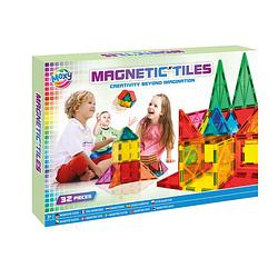 Foto van Magnetic tiles magneetset 32-delig