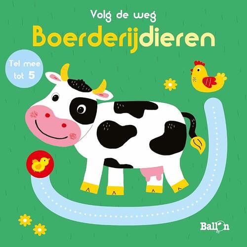 Foto van Op de boerderij - kartonboekje;kartonboekje (9789403212173)